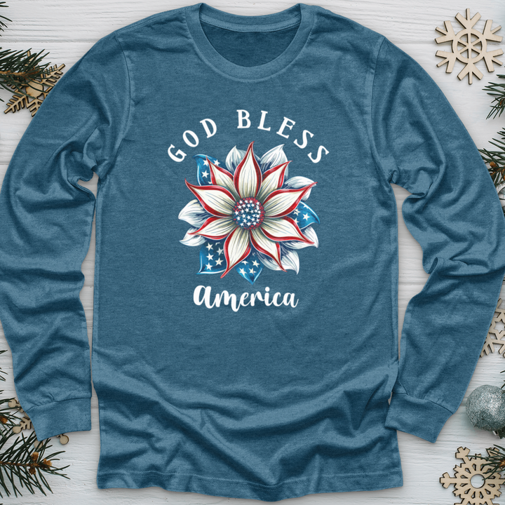 Patriotic Bloom Unity Long Sleeve