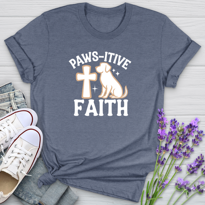 Pawsitive Faith Softstyle Tee