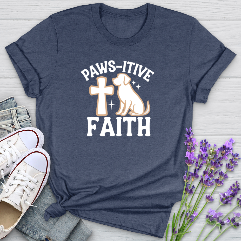 Pawsitive Faith Softstyle Tee