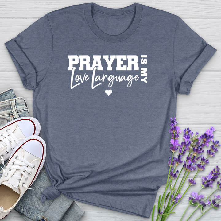 Prayer Is My Love Language Softstyle Tee