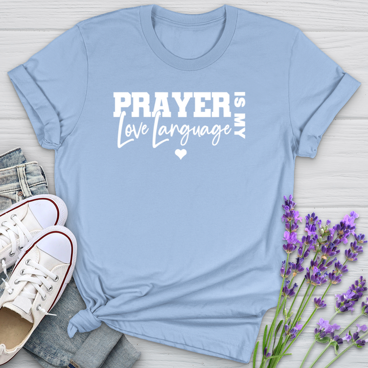 Prayer Is My Love Language Softstyle Tee