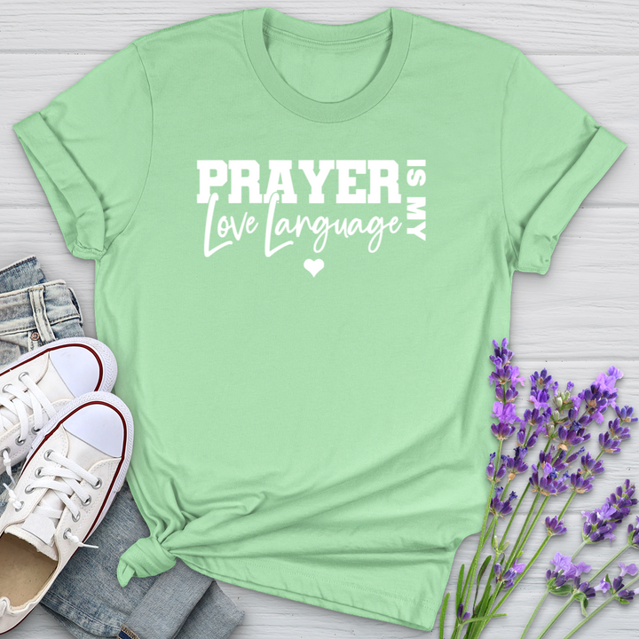 Prayer Is My Love Language Softstyle Tee