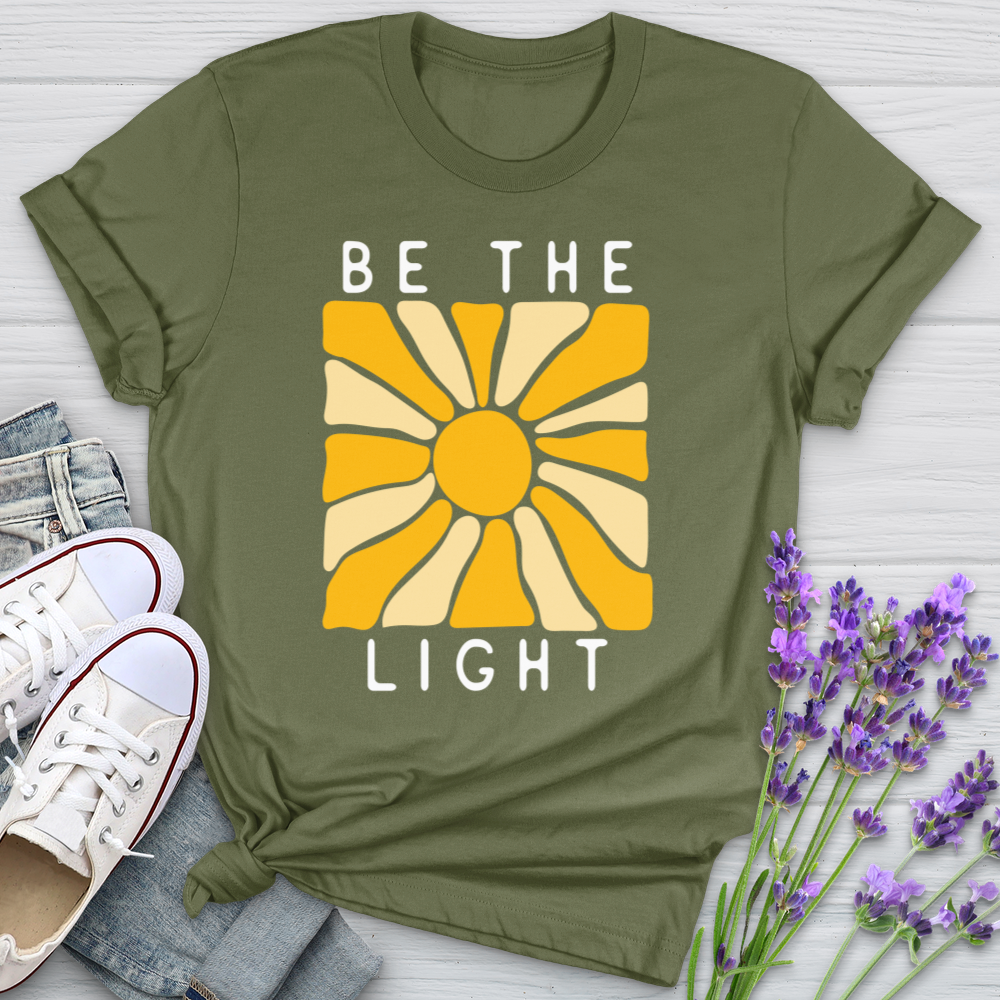 Retro Be The Light Softstyle Tee