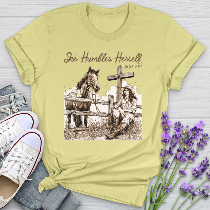 She Humbles Herself Softstyle Tee