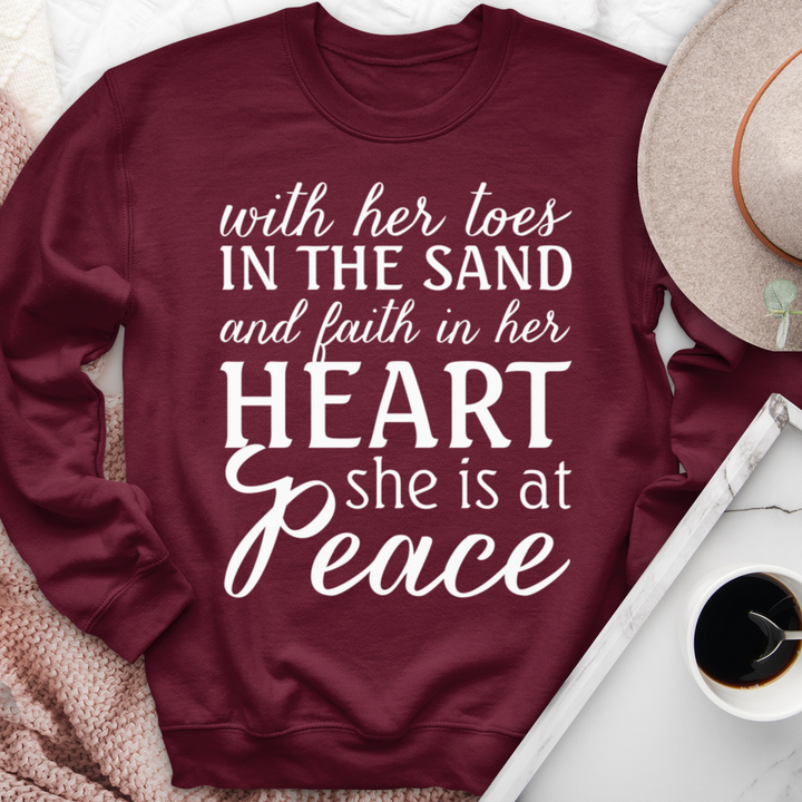 She Is At Peace Crewneck