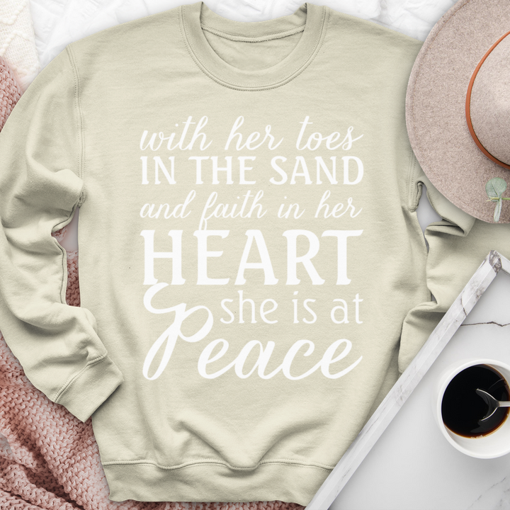 She Is At Peace Crewneck