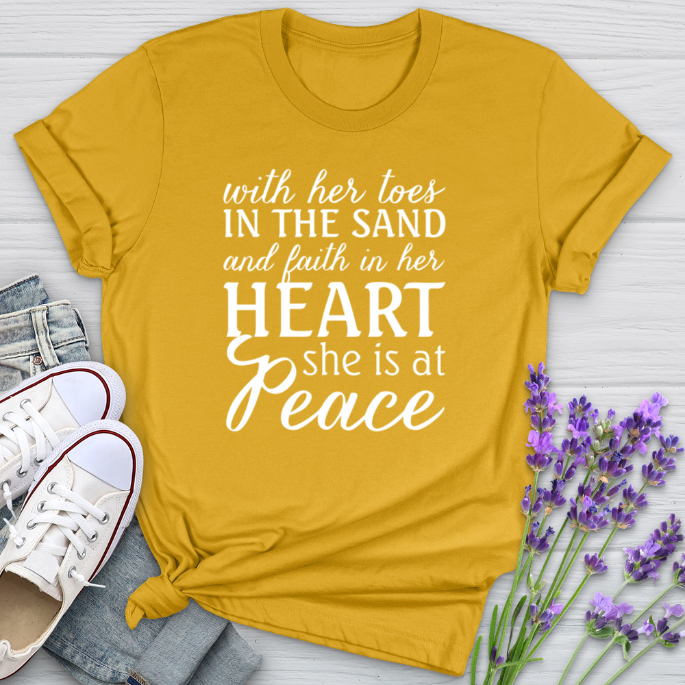 She Is At Peace Softstyle Tee