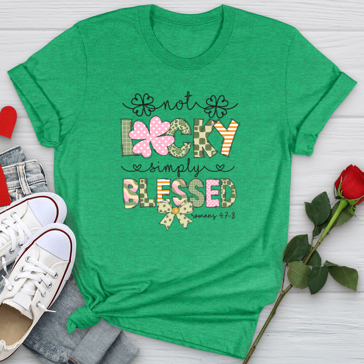 Simply Blessed St. Patrick's Day Softstyle Tee