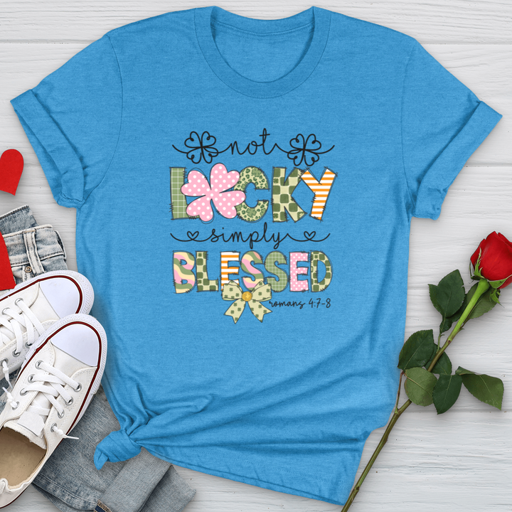 Simply Blessed St. Patrick's Day Softstyle Tee