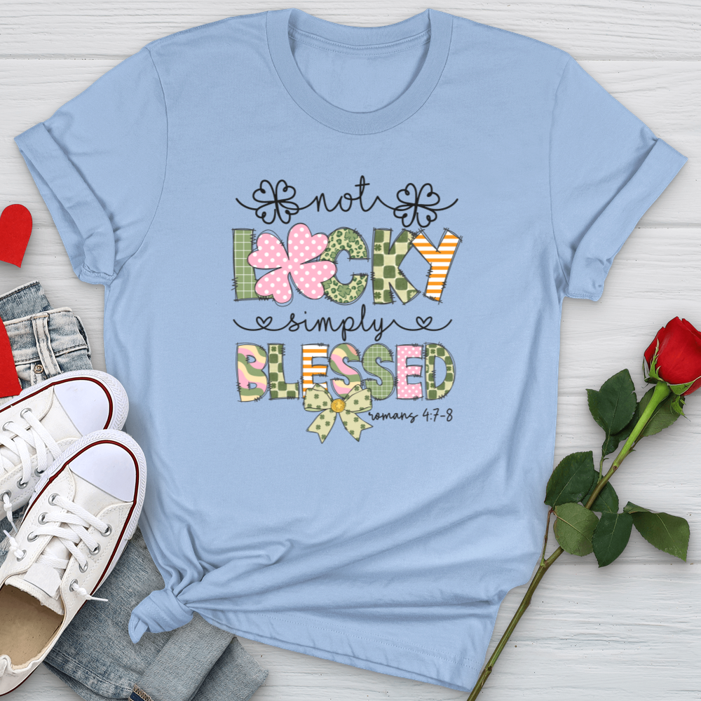 Simply Blessed St. Patrick's Day Softstyle Tee