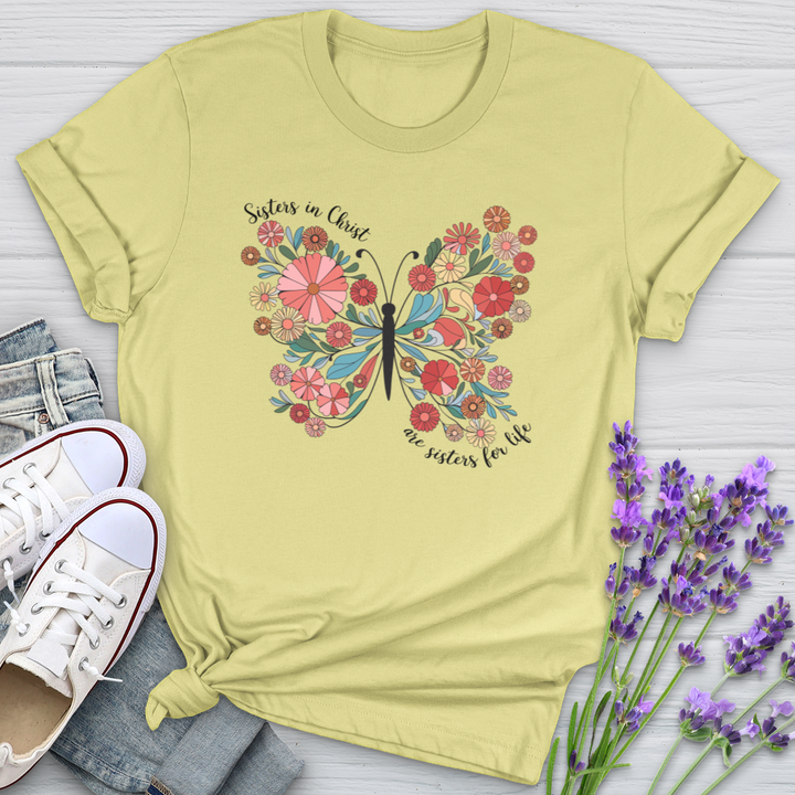 Sisters In Christ Are Sisters For Life Softstyle Tee