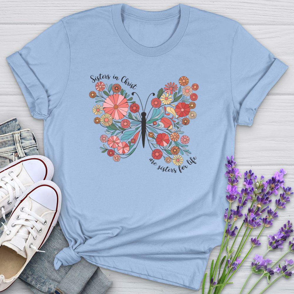 Sisters In Christ Are Sisters For Life Softstyle Tee