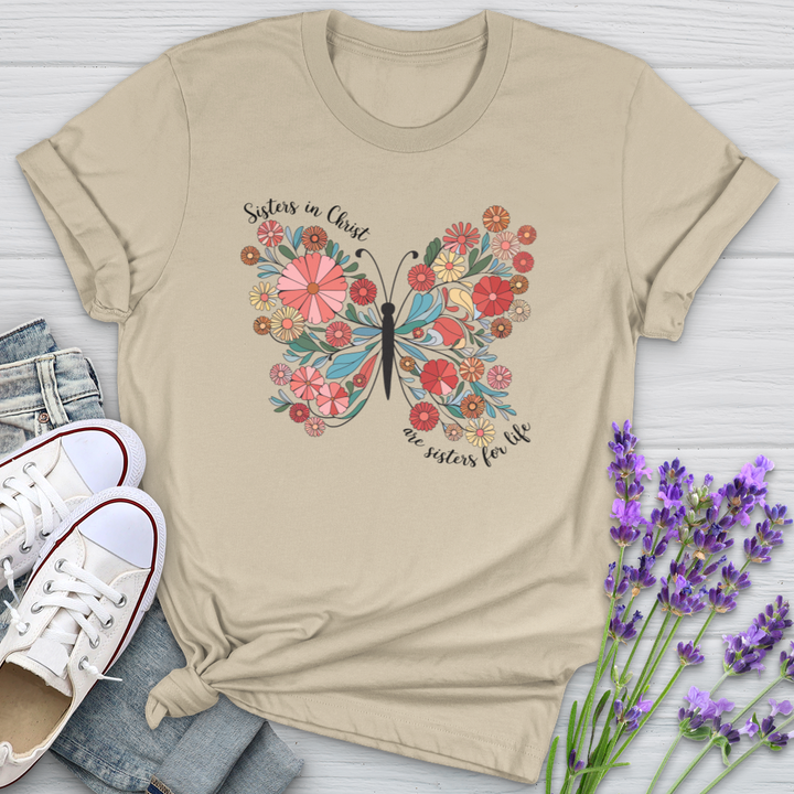 Sisters In Christ Are Sisters For Life Softstyle Tee