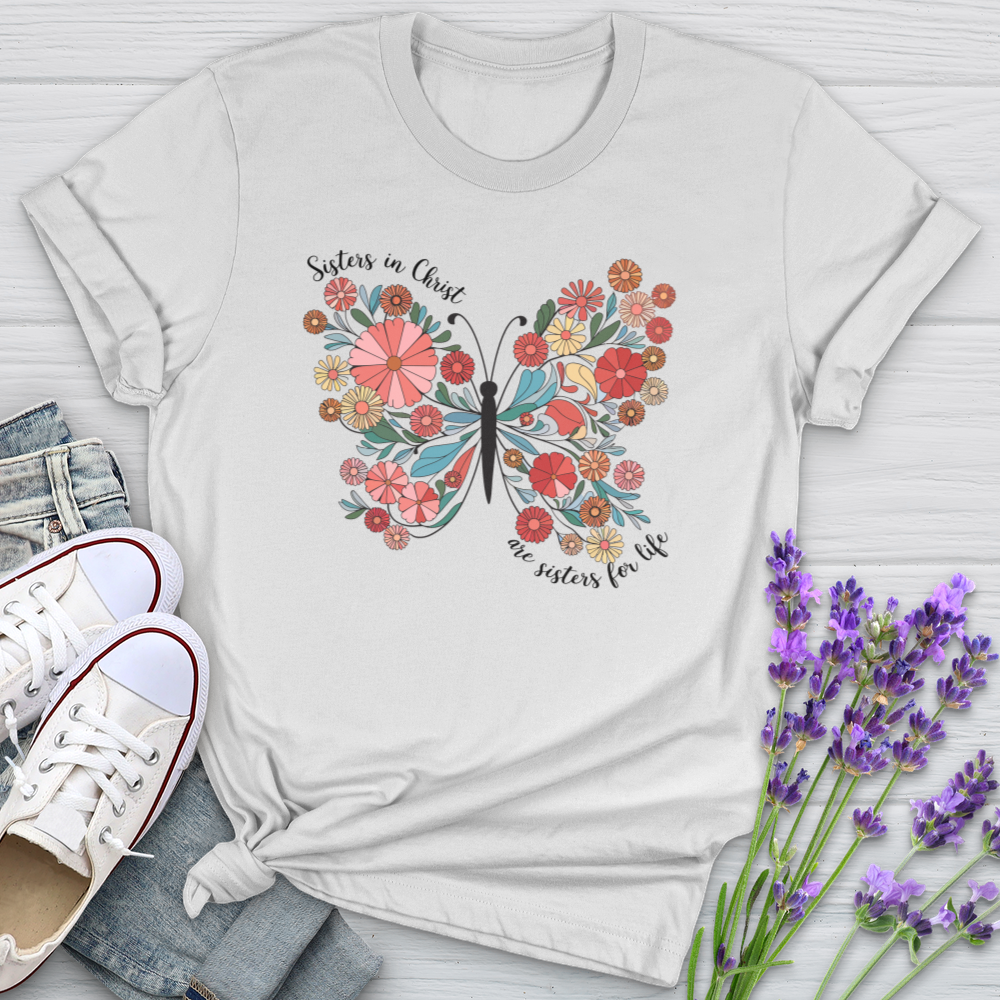 Sisters In Christ Are Sisters For Life Softstyle Tee