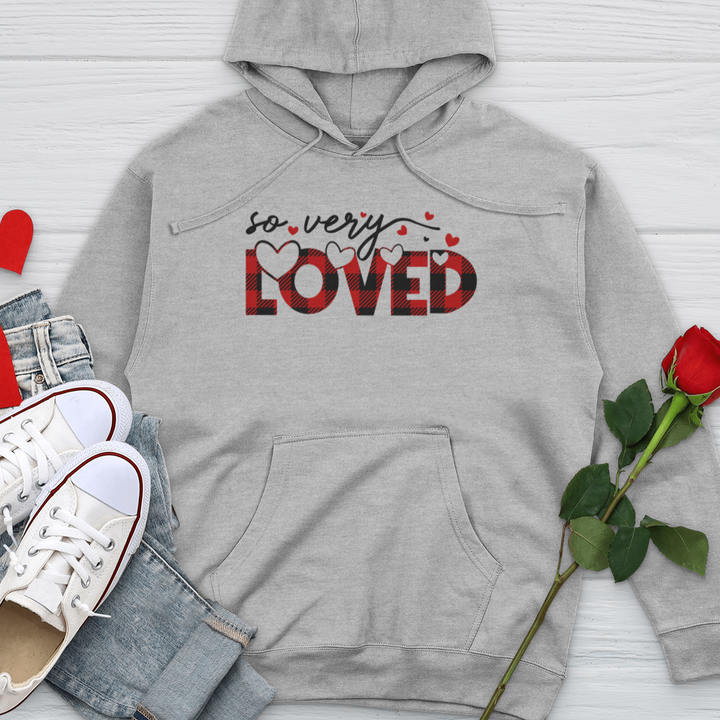 So Very Loved Midweight Hooded Sweatshirt