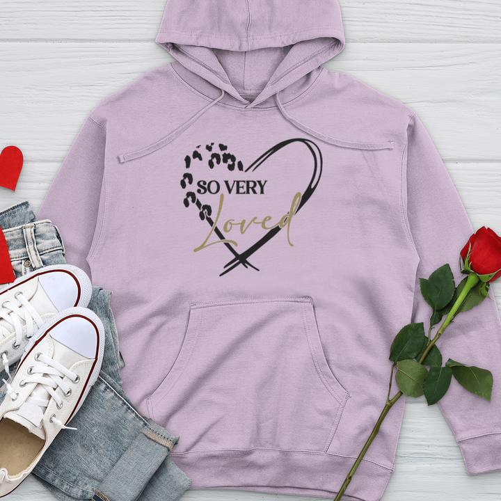 So Very Loved Midweight Hooded Sweatshirt