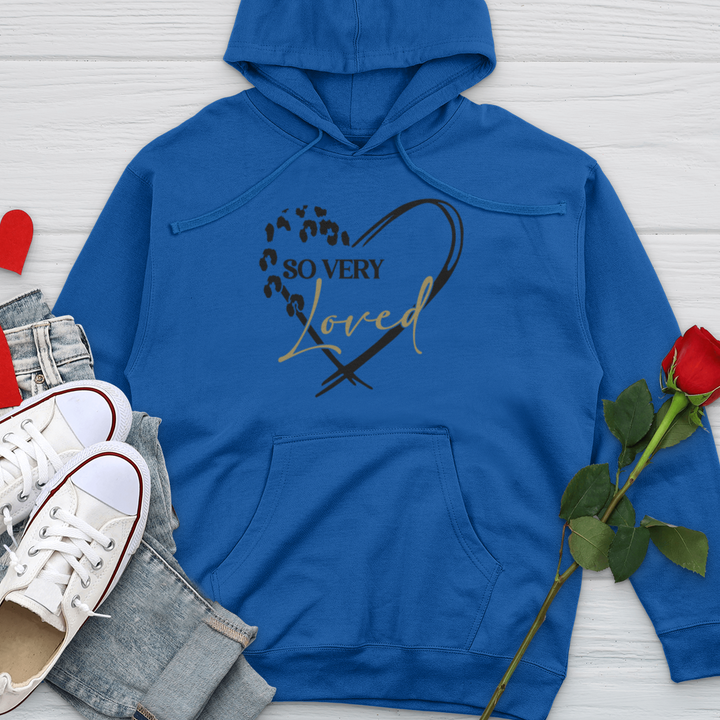 So Very Loved Midweight Hooded Sweatshirt