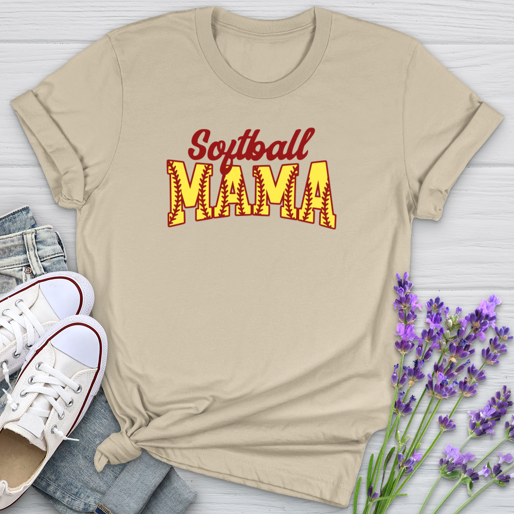 Softball Mama Softstyle Tee