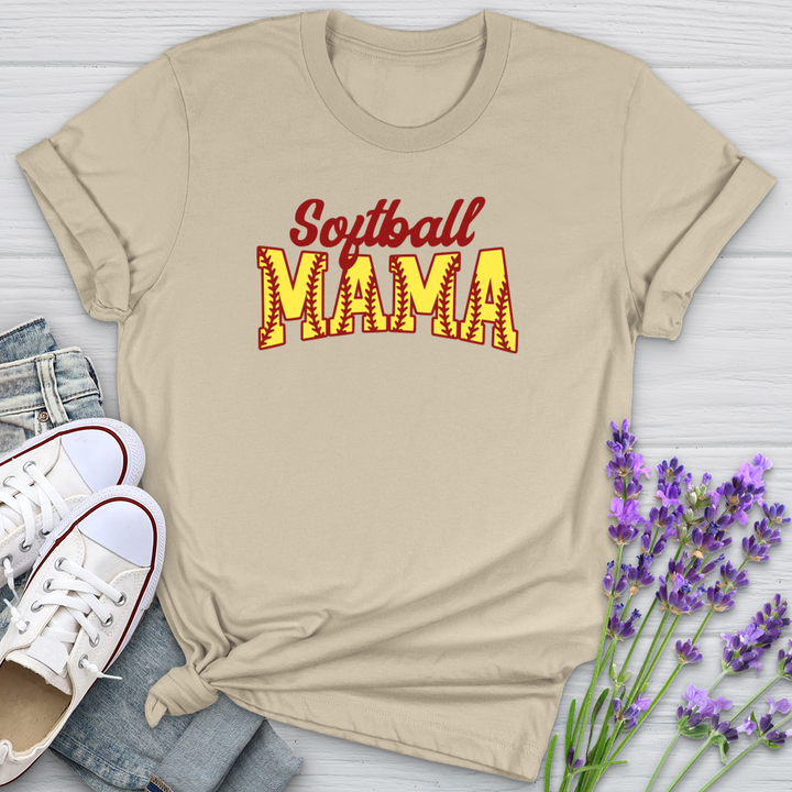 Softball Mama Softstyle Tee