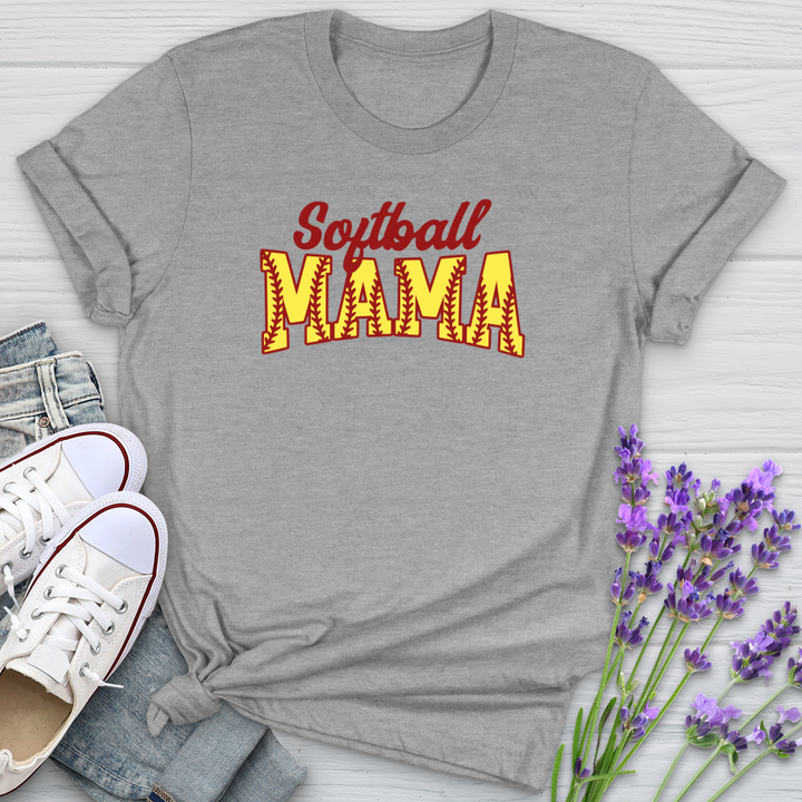 Softball Mama Softstyle Tee