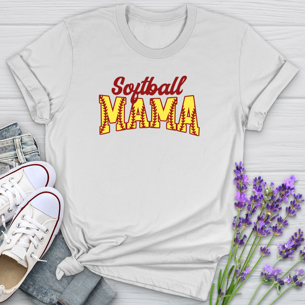 Softball Mama Softstyle Tee