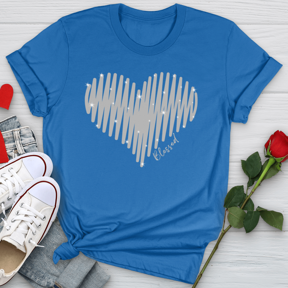 Sparkling Heart Softstyle Tee