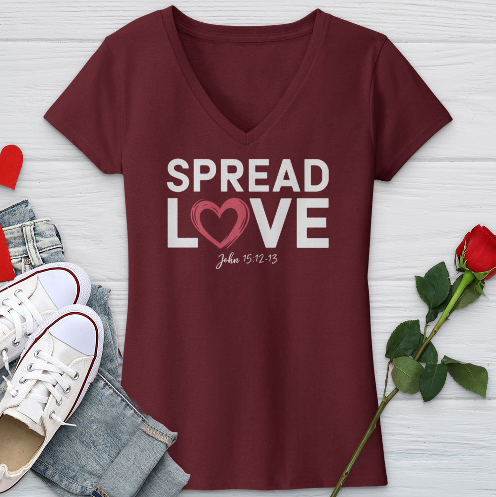 Spread Love V-Neck Tee