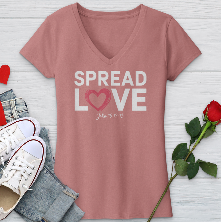 Spread Love V-Neck Tee