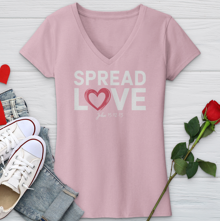 Spread Love V-Neck Tee