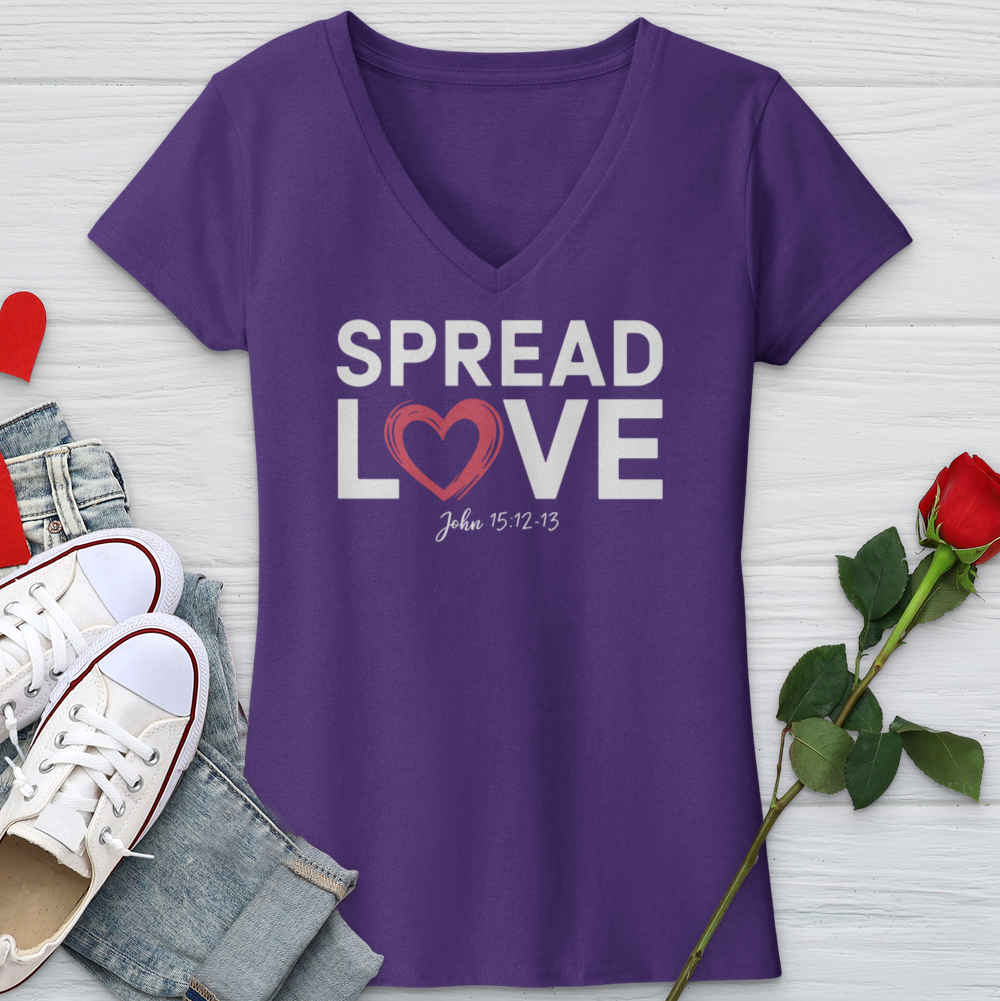 Spread Love V-Neck Tee