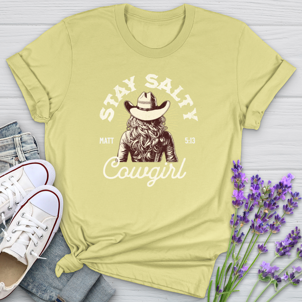 Stay Salty Cowgirl Softstyle Tee