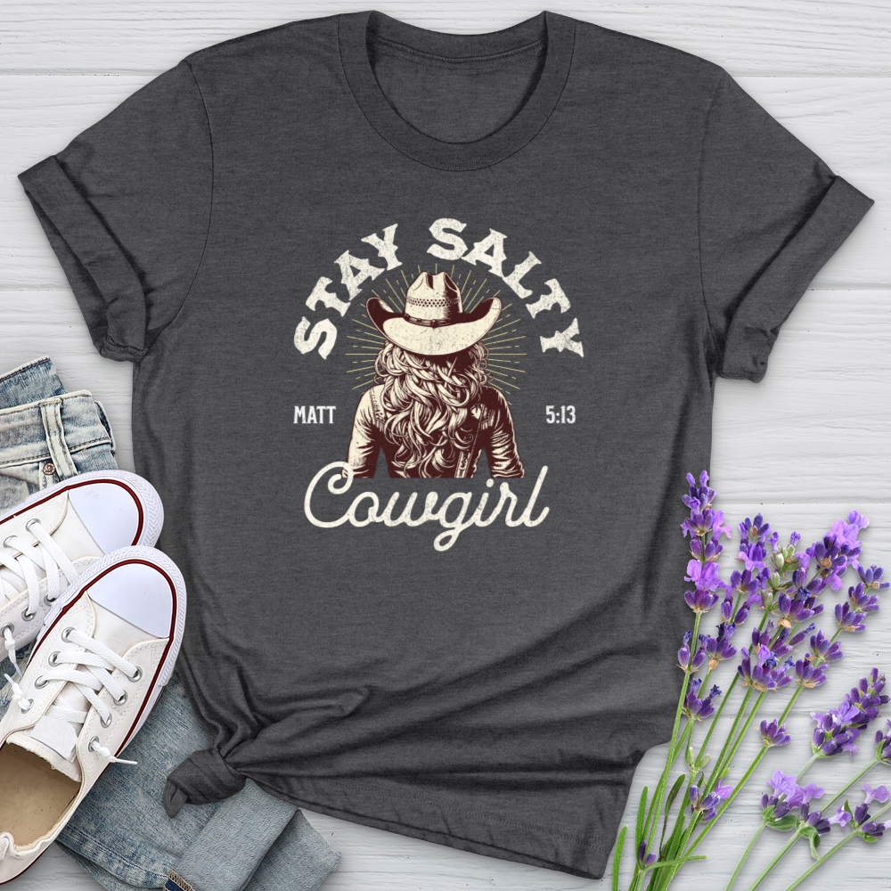 Stay Salty Cowgirl Softstyle Tee