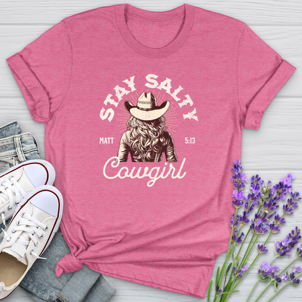 Stay Salty Cowgirl Softstyle Tee