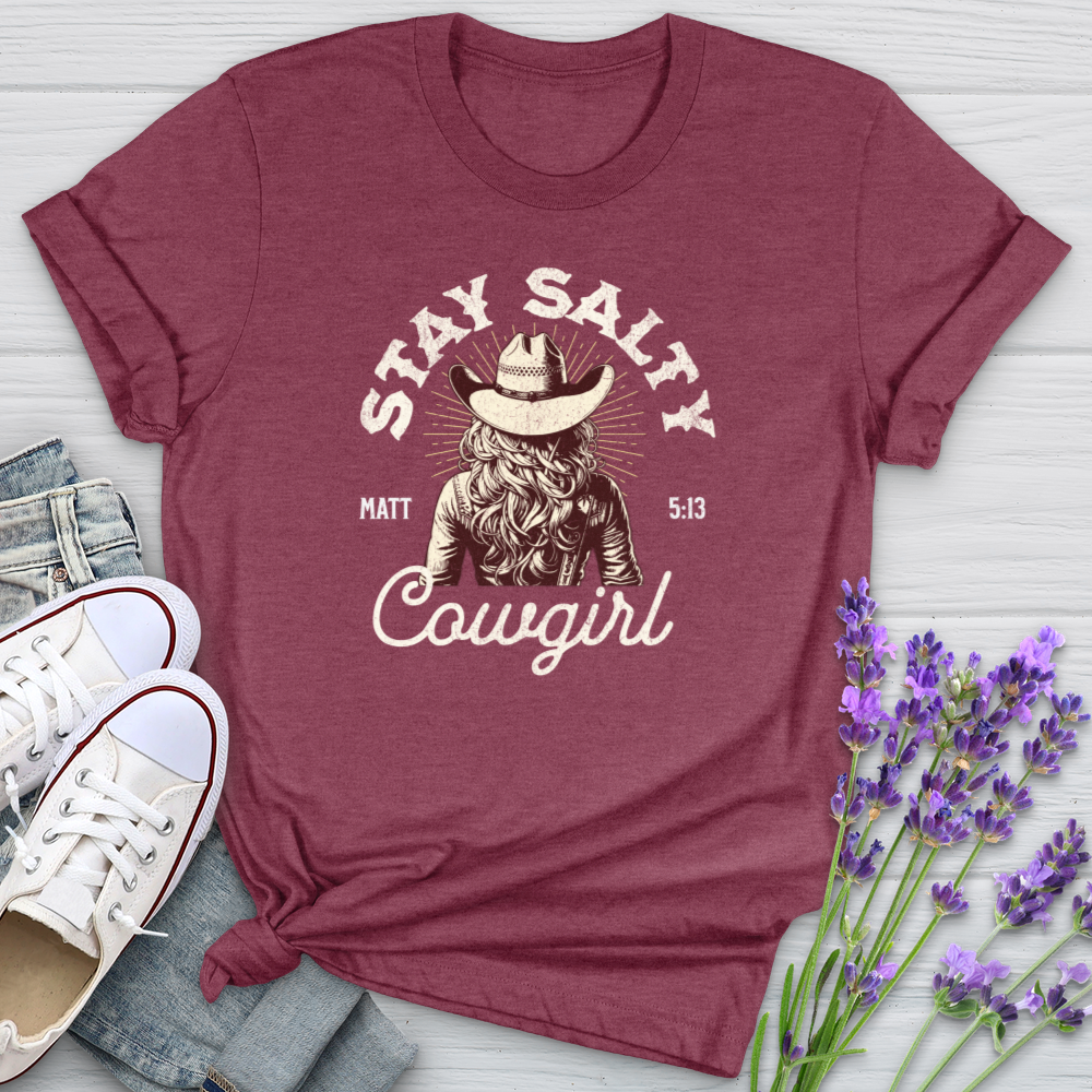 Stay Salty Cowgirl Softstyle Tee