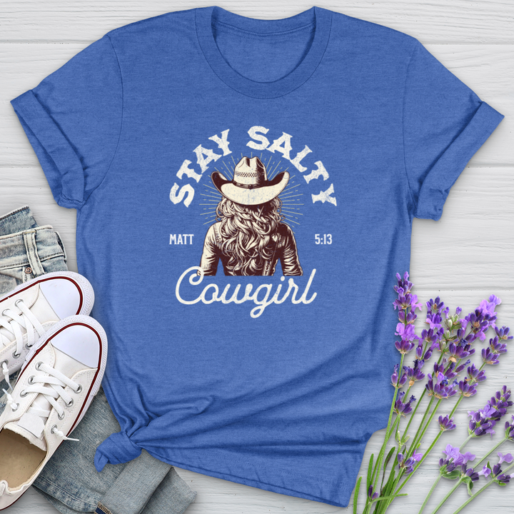 Stay Salty Cowgirl Softstyle Tee