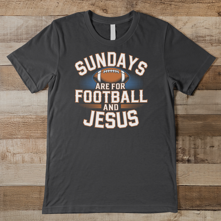 Sundays Are For Football & Jesus Men's Tee