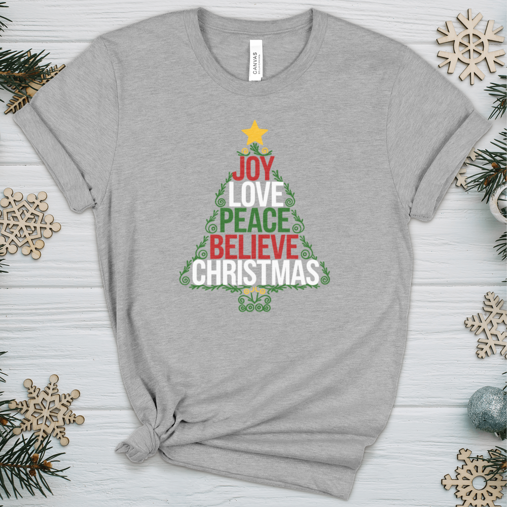 The Christmas Spirit Heathered Tee