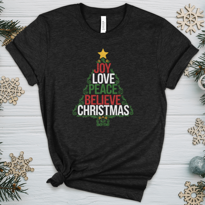 The Christmas Spirit Heathered Tee