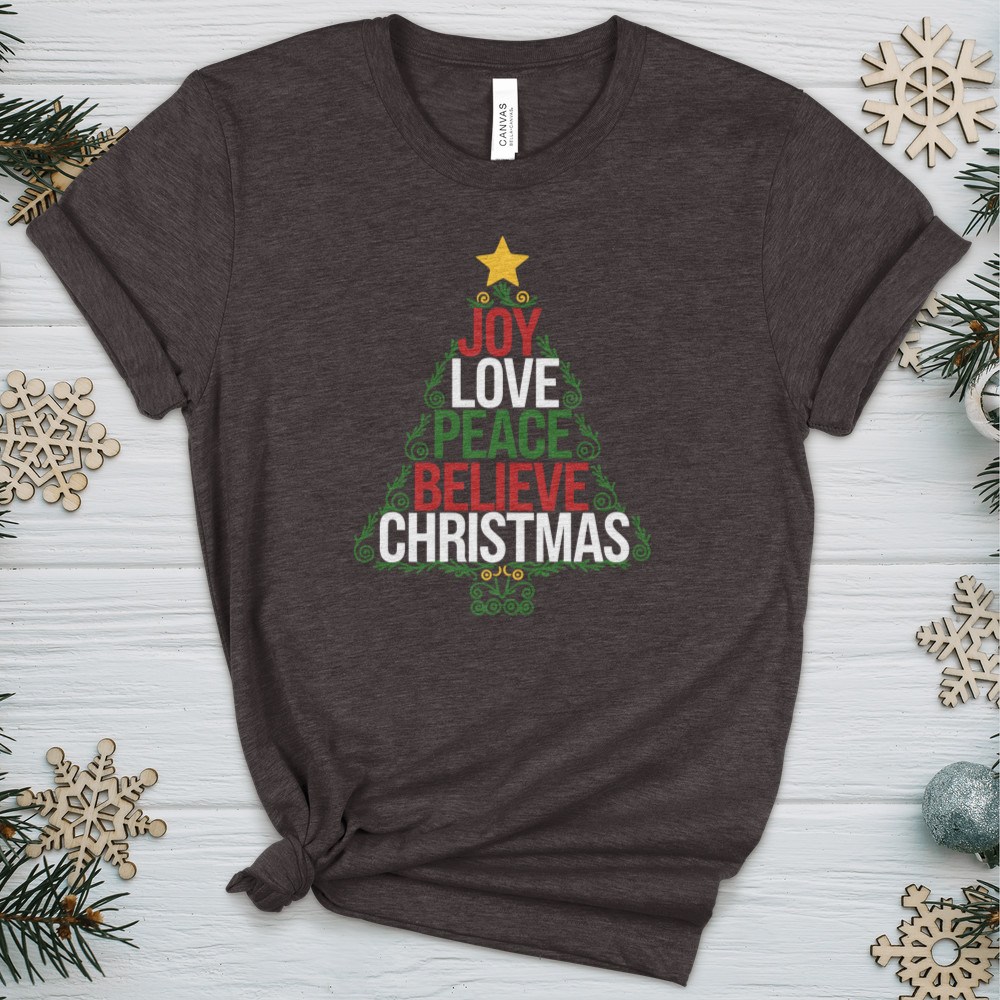 The Christmas Spirit Heathered Tee