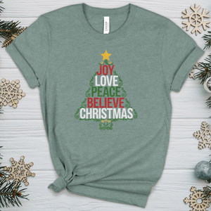 The Christmas Spirit Heathered Tee