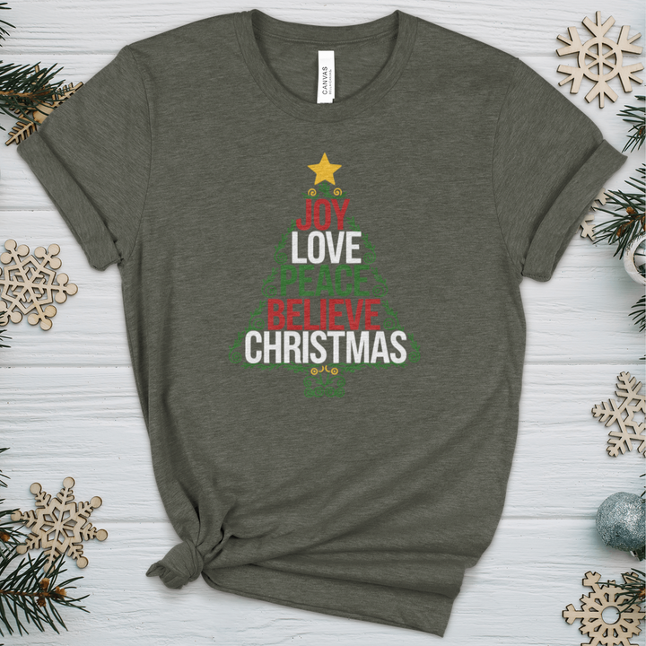 The Christmas Spirit Heathered Tee