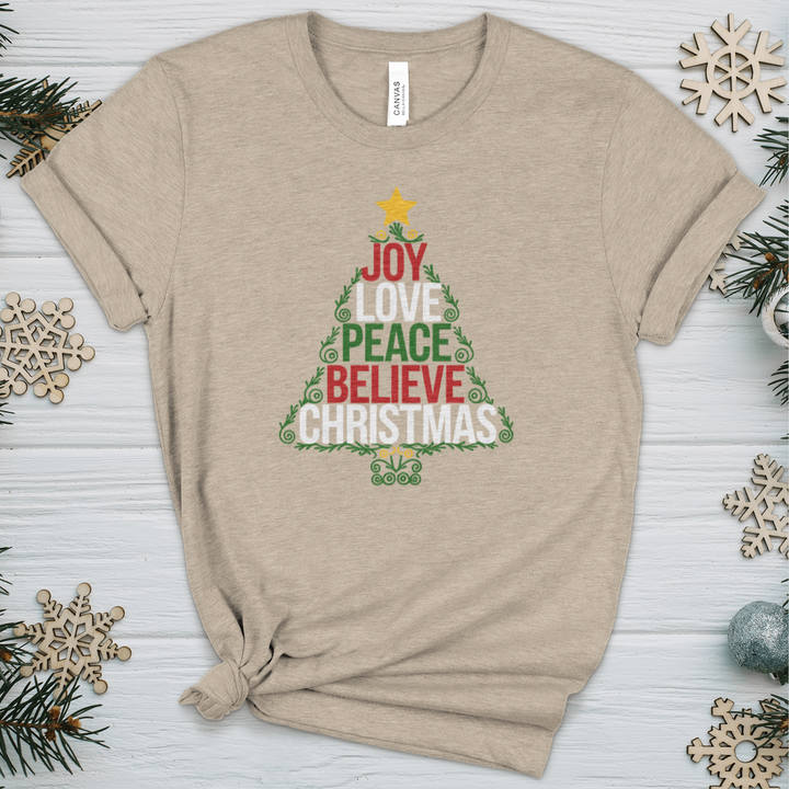 The Christmas Spirit Heathered Tee