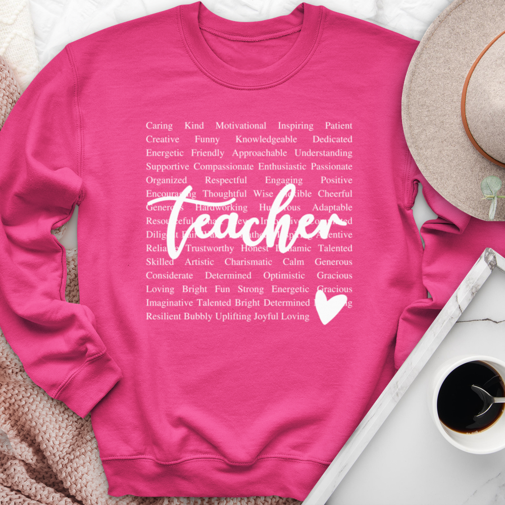 The Definition Of A Teacher Crewneck