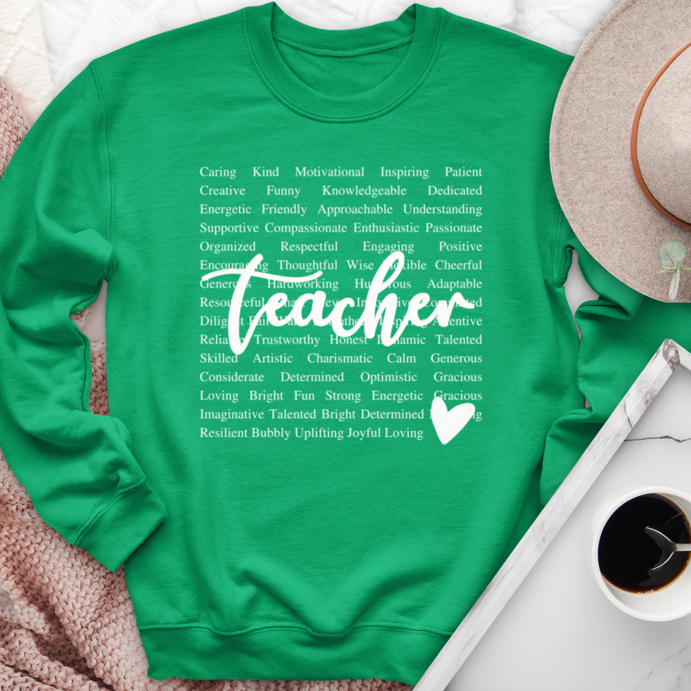 The Definition Of A Teacher Crewneck