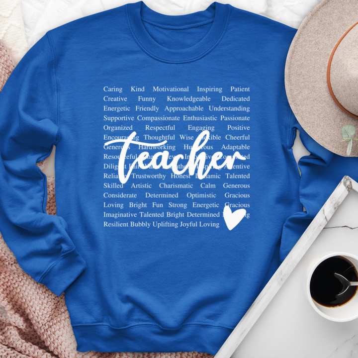 The Definition Of A Teacher Crewneck