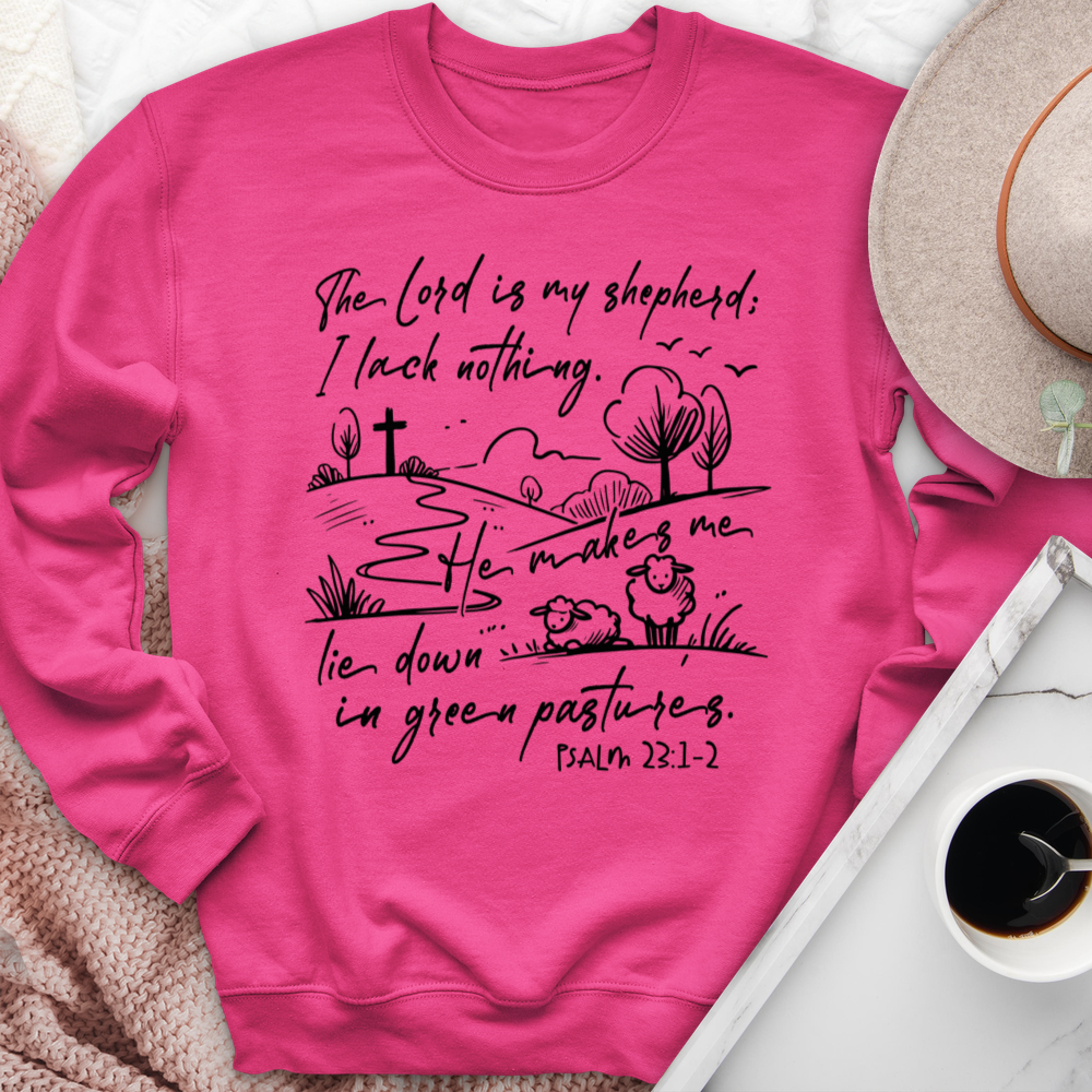 The Lord Is My Shepherd Crewneck