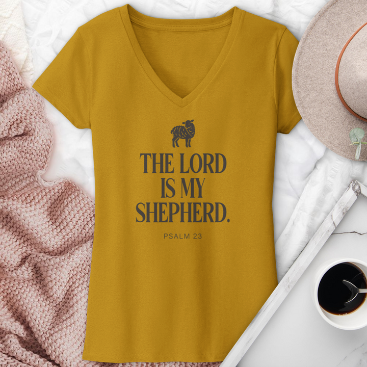 The Lord Is My Shepherd V-Neck Tee