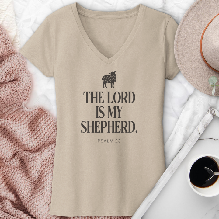 The Lord Is My Shepherd V-Neck Tee