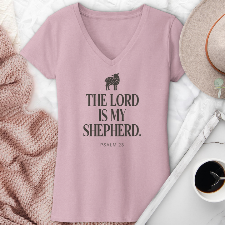 The Lord Is My Shepherd V-Neck Tee