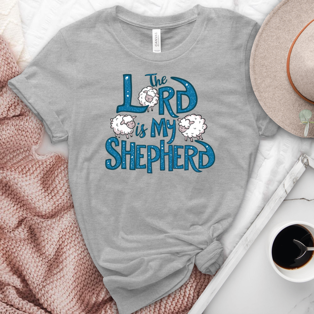 The Lord is My Shepherd Heathered Tee